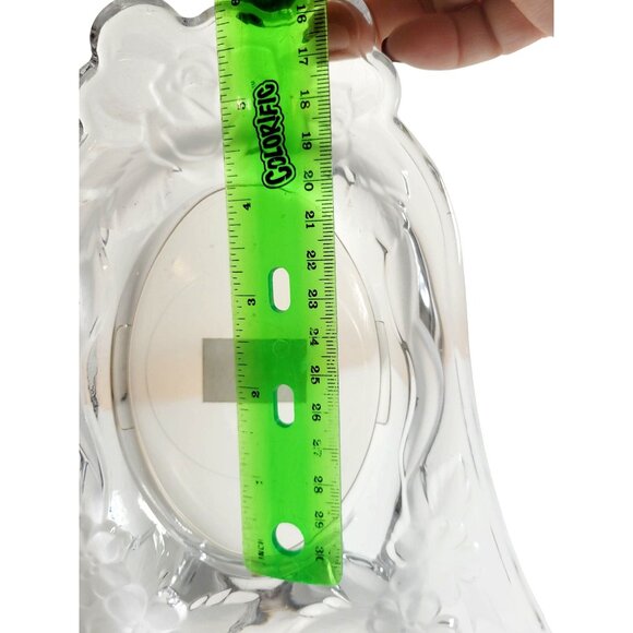 Studio Nova Japan Crystal Bell Frame 3X5 Loves Bouquet Frosted Flowers - Picture 9 of 11